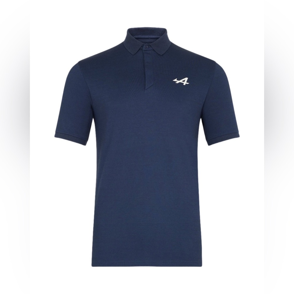 Alpine Racing F1 Core Essentials Polo Shirt - Navy Unisex